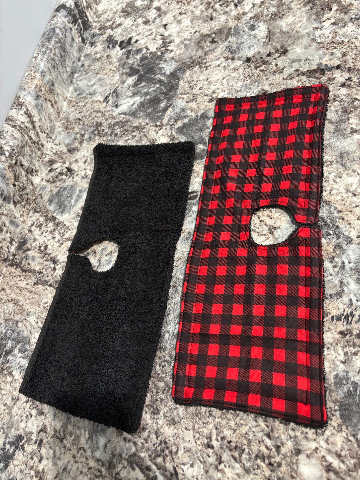Plaid sink mats