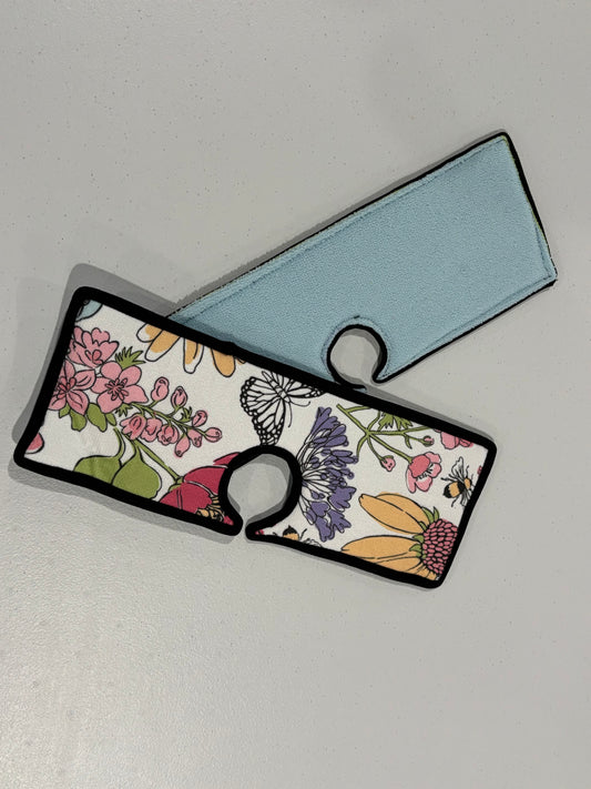 Flowers and bees sink mats